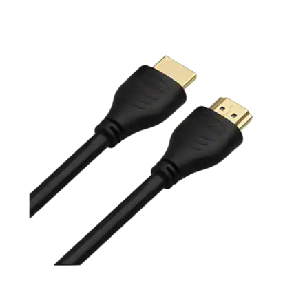 Front. J-Tech Digital - J-Tech Digital 3ft HDMI Cable (2-Pack) – 4K 60Hz, 18Gbps, Triple Shielded - Black.