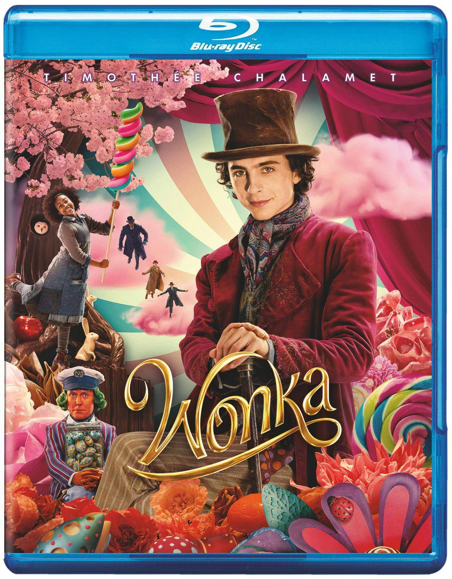 Front. Wonka [Blu-ray].