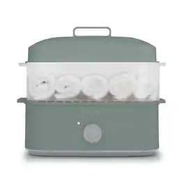 Zadro - 8-Liter Towel Steamer with Tongs - Dark Green