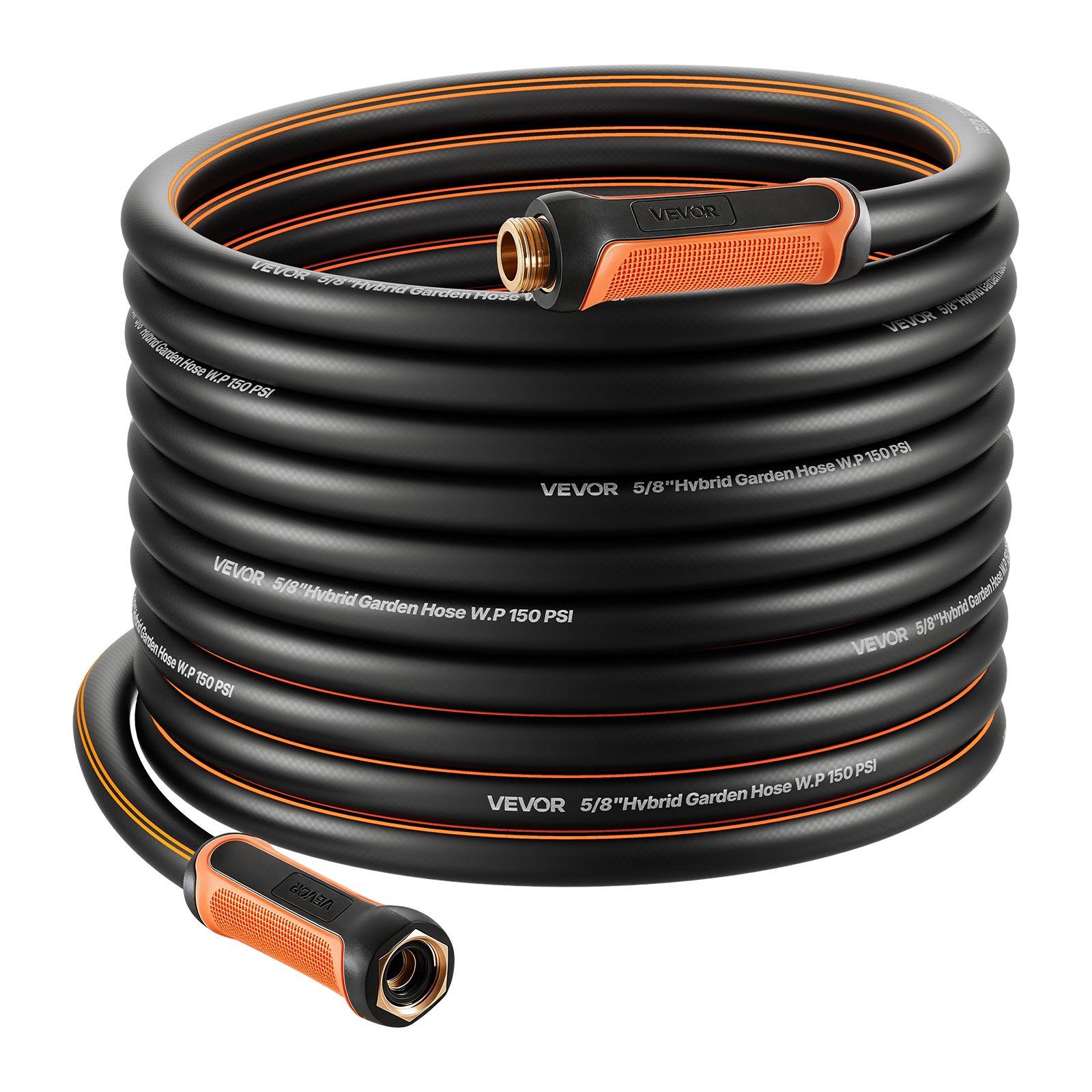 VEVOR 5/8" Hybrid Garden Hose W.P. 150 PSI