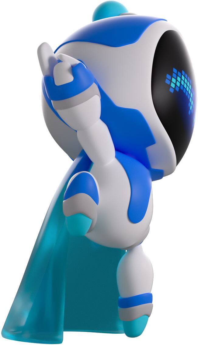 Alt View 2. Youtooz - Astro Bot 4.5" Vinyl Figure.
