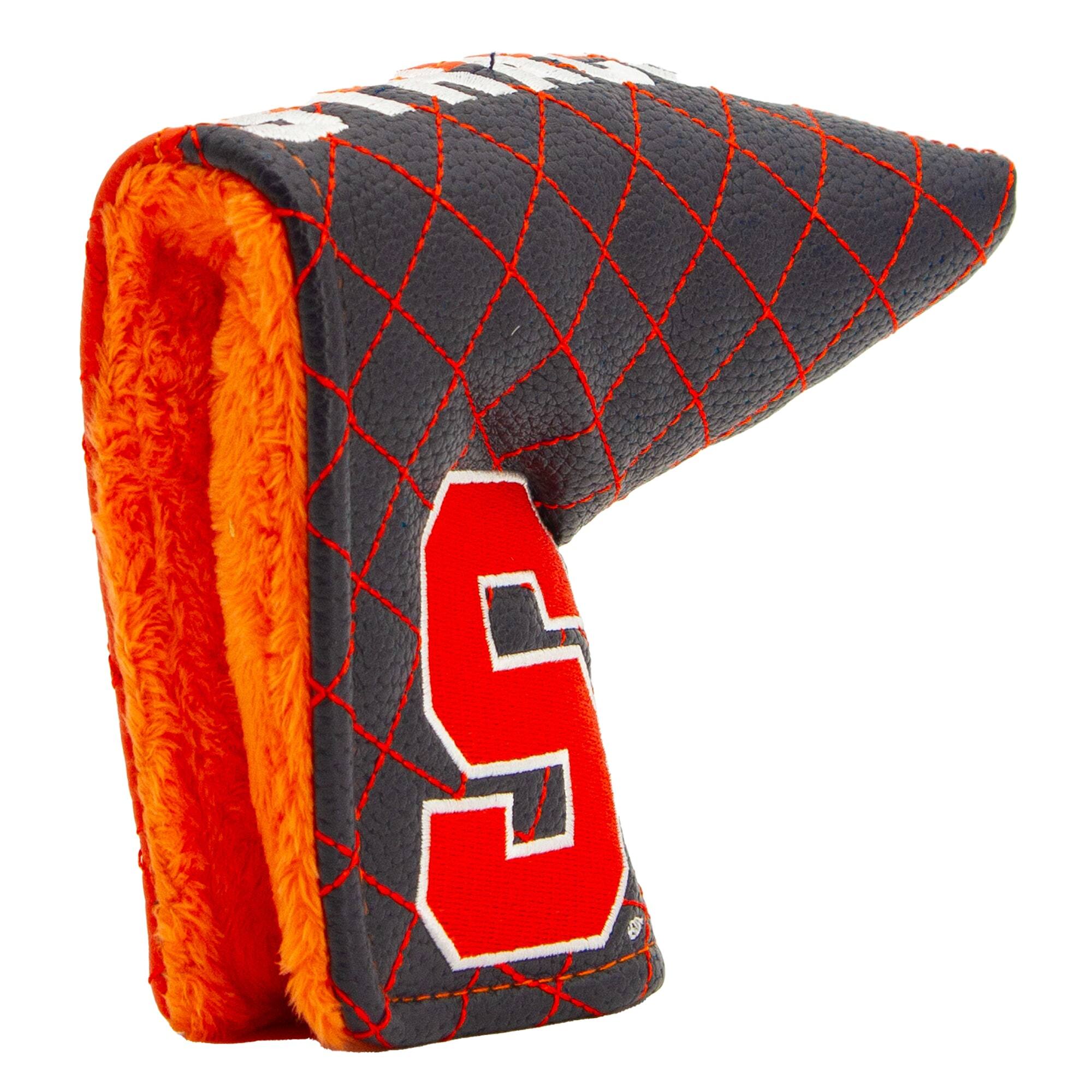 Alt View 3. Team Golf - Syracuse Orange Quilted Blade Putter Cover - Multicolor.
