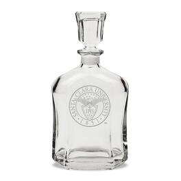 Jardine - Santa Clara Broncos 23.75oz. Crystal Whisky Decanter - Multicolor
