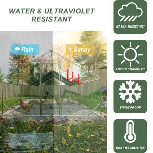 WATER & ULTRAVIOLET RESISTANT

- WATER-RESISTANT
- ANTI-ULTRAVIOLET
- SNOW PROOF
- HEAT REGULATIVE