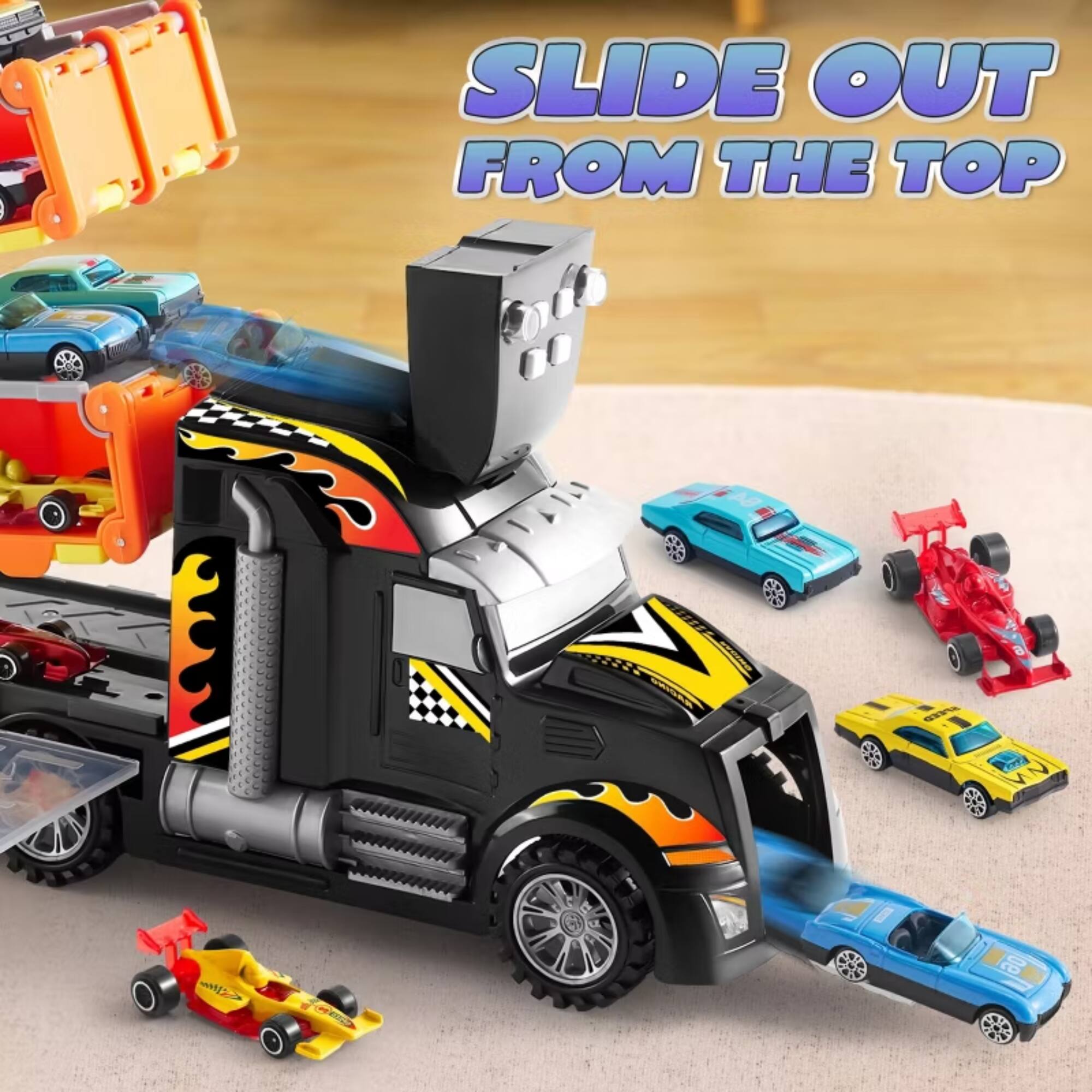 SLIDE OUT FROM THE TOP