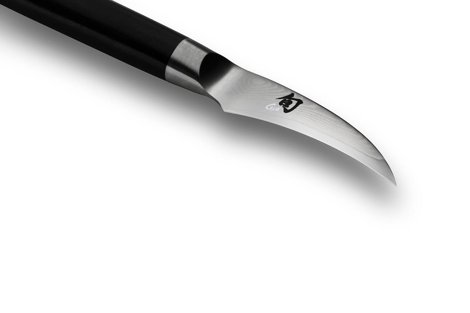 Alt View 3. Shun - Classic Bird's Beak Paring Knife, 2.5 Inch - Black.