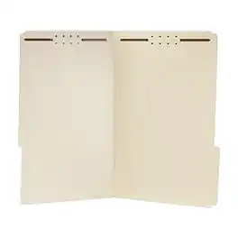 Staples - Heavy Duty Reinforced Classification Folder, Legal Size, 50/Box - Manila