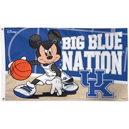 WinCraft - Kentucky Wildcats Single-Sided 3' x 5' Deluxe Disney Flag - Multicolor