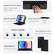 - Multifunctional touch version
- Recognize multiple gestures
- Portable operation
- Magnetic levitation
- Stable suction, not easy to fall off
- Scissor type buttons
- Smooth button rebound
- Gesture display
- Pinch-to-zoom
- Auxiliary click
- Double finger scrolling
- Three finger switching
- Double sided protective sleeve
- Front and rear protection, not damaging tablet
- Sleep/Wake up
- Turn on wake-up, turn off sleep