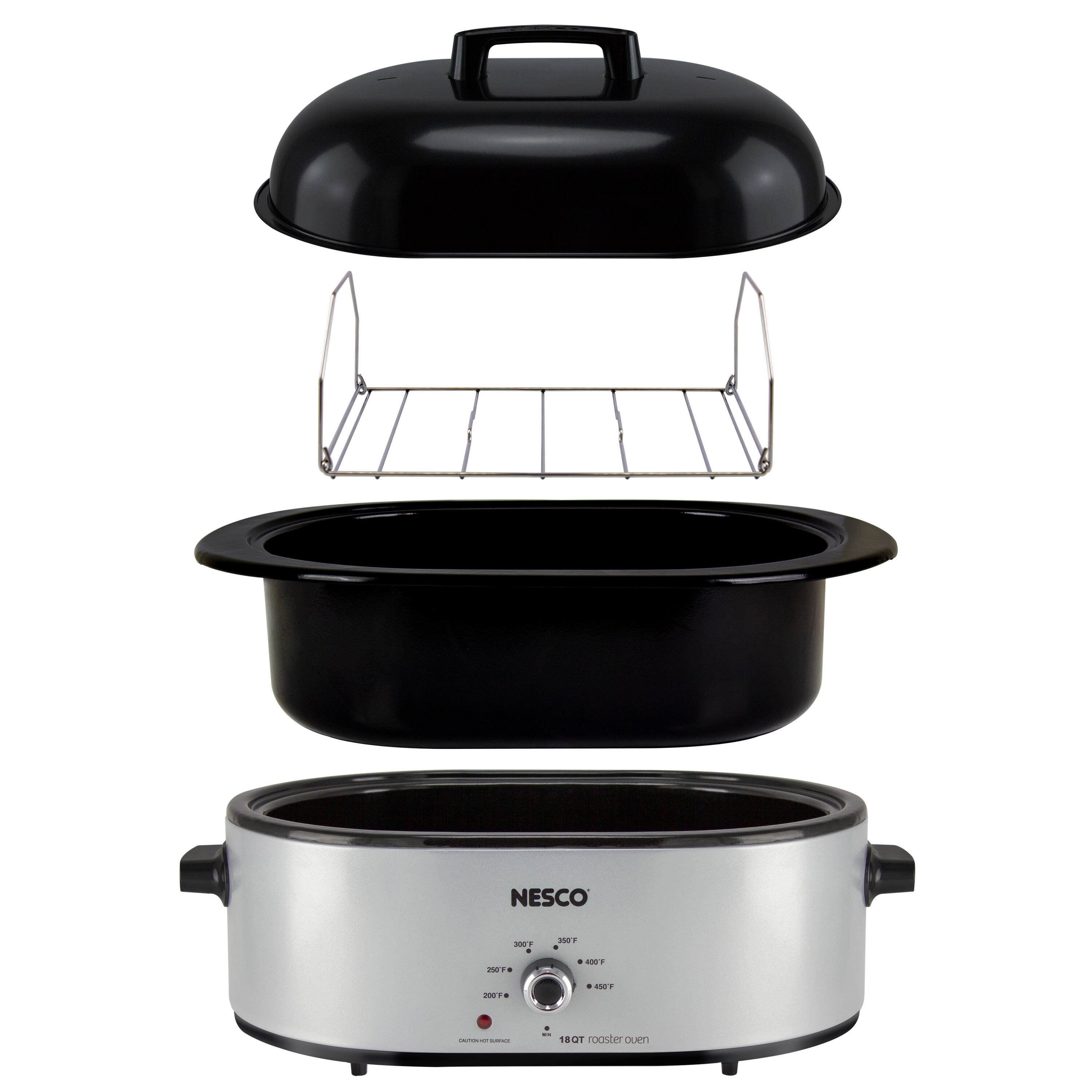 NESCO - T + HT F - 1T J - .. | - | + - 18QT rooster oven