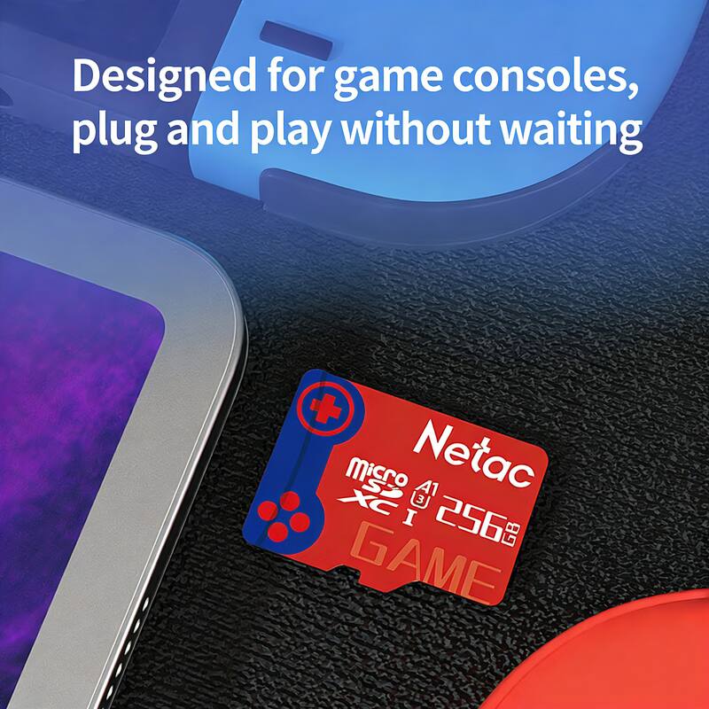 Designed for game consoles, plug and play without waiting

micro Netac A1 XC 3J 3 I 256 GAME