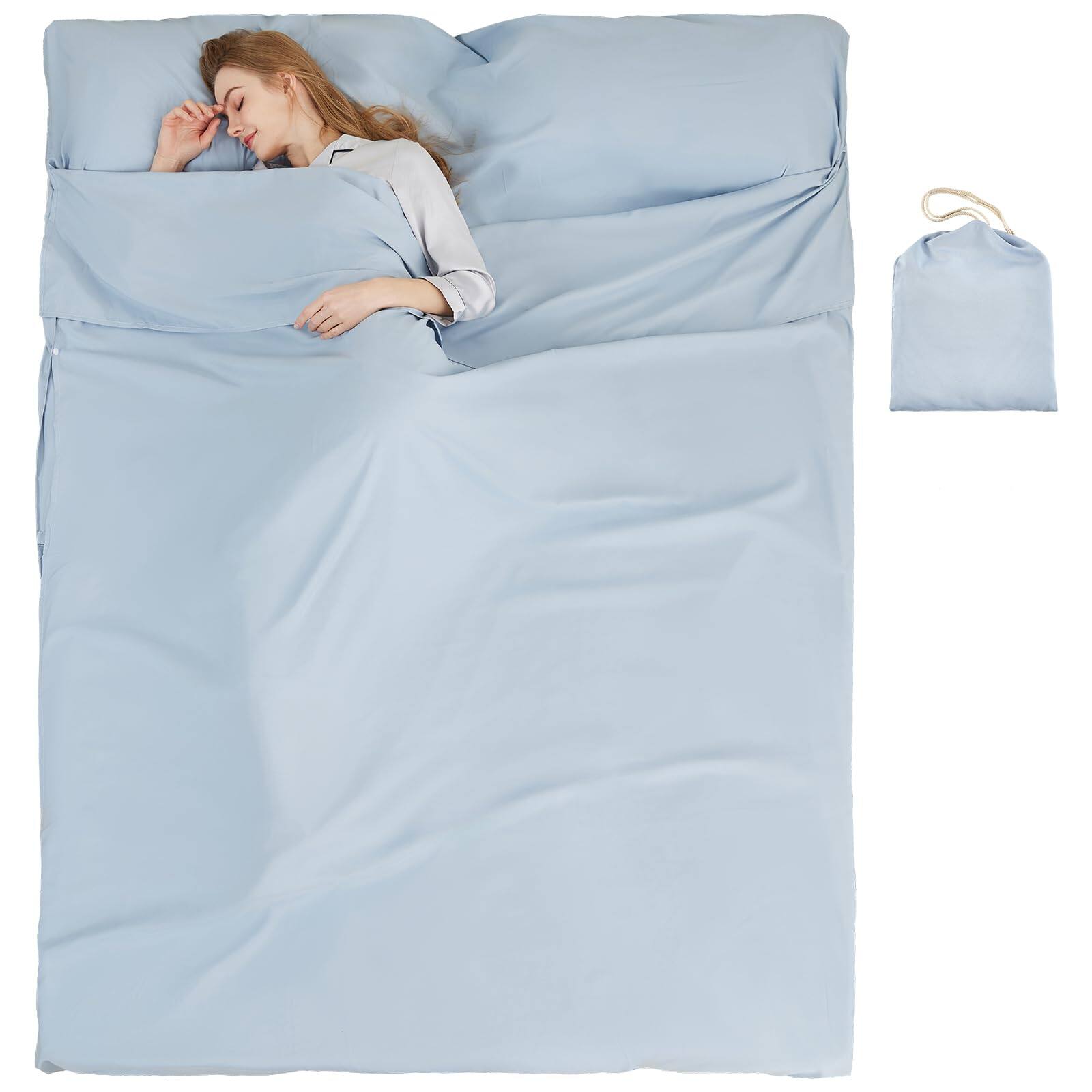 Double Blue-70.9" x 82.7"-Double