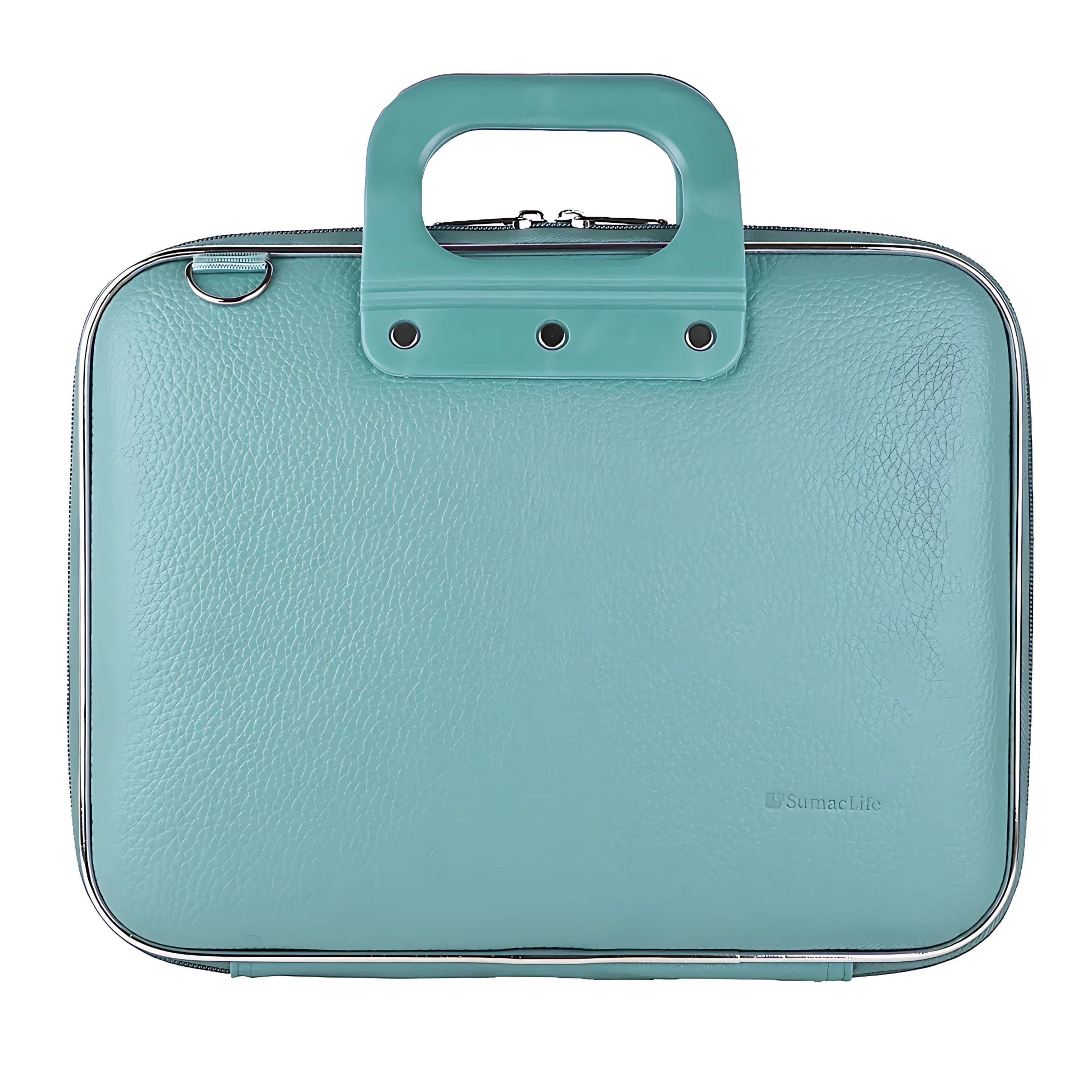 Kitcheniva - Leather Laptop Shoulder Bag Carry Case For 11" To 12" Laptop - Blue