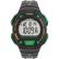 The image features a black and green Timex Ironman watch with a large face and a digital display. The watch is set to the "split" mode, which allows the user to track their performance during a workout. The time displayed on the watch is 10:09.