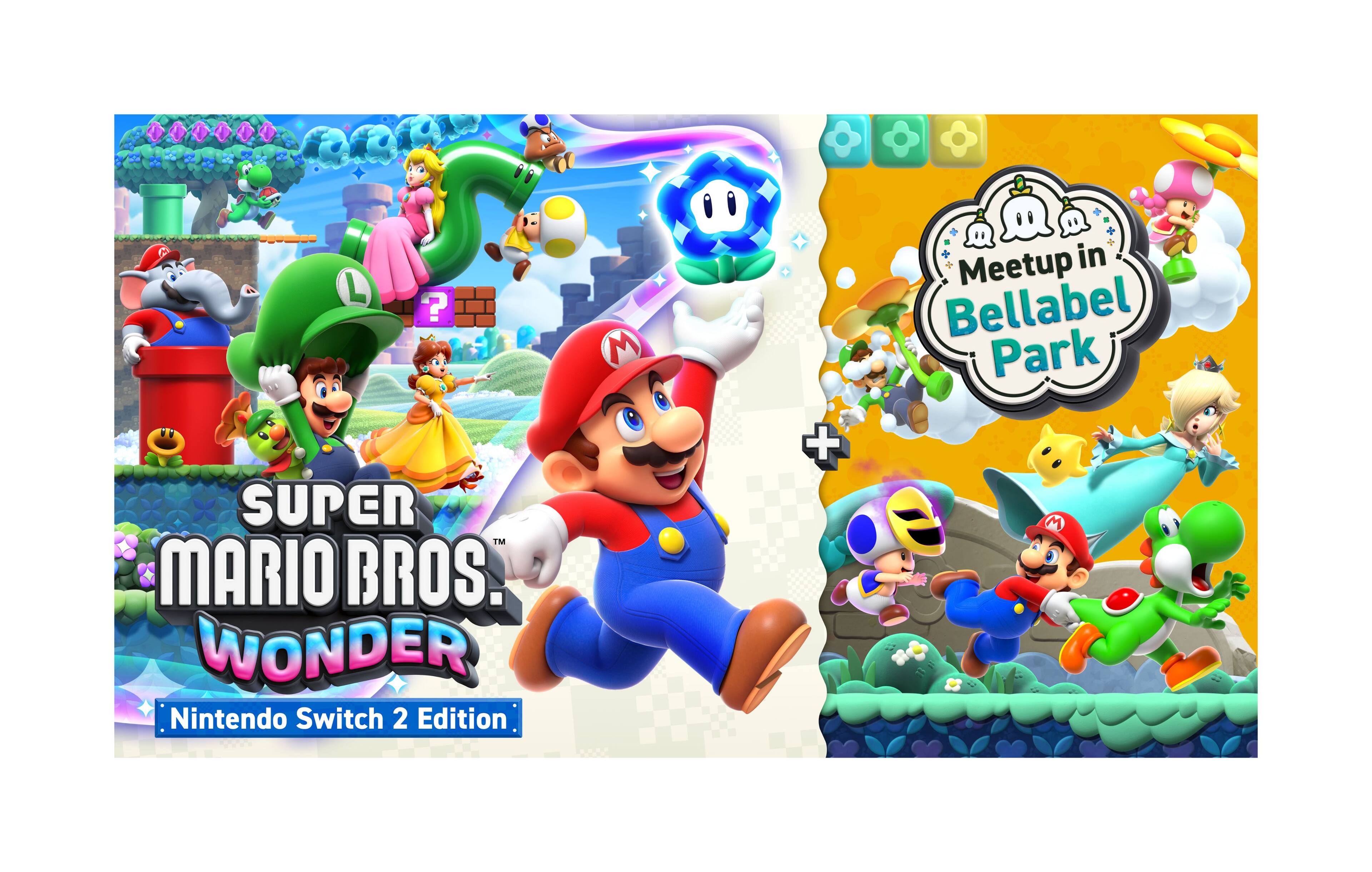 SUPER MARIO BROS. WONDER  
Nintendo Switch 2 Edition  

Meetup in Bellabel Park - E (Everyone)