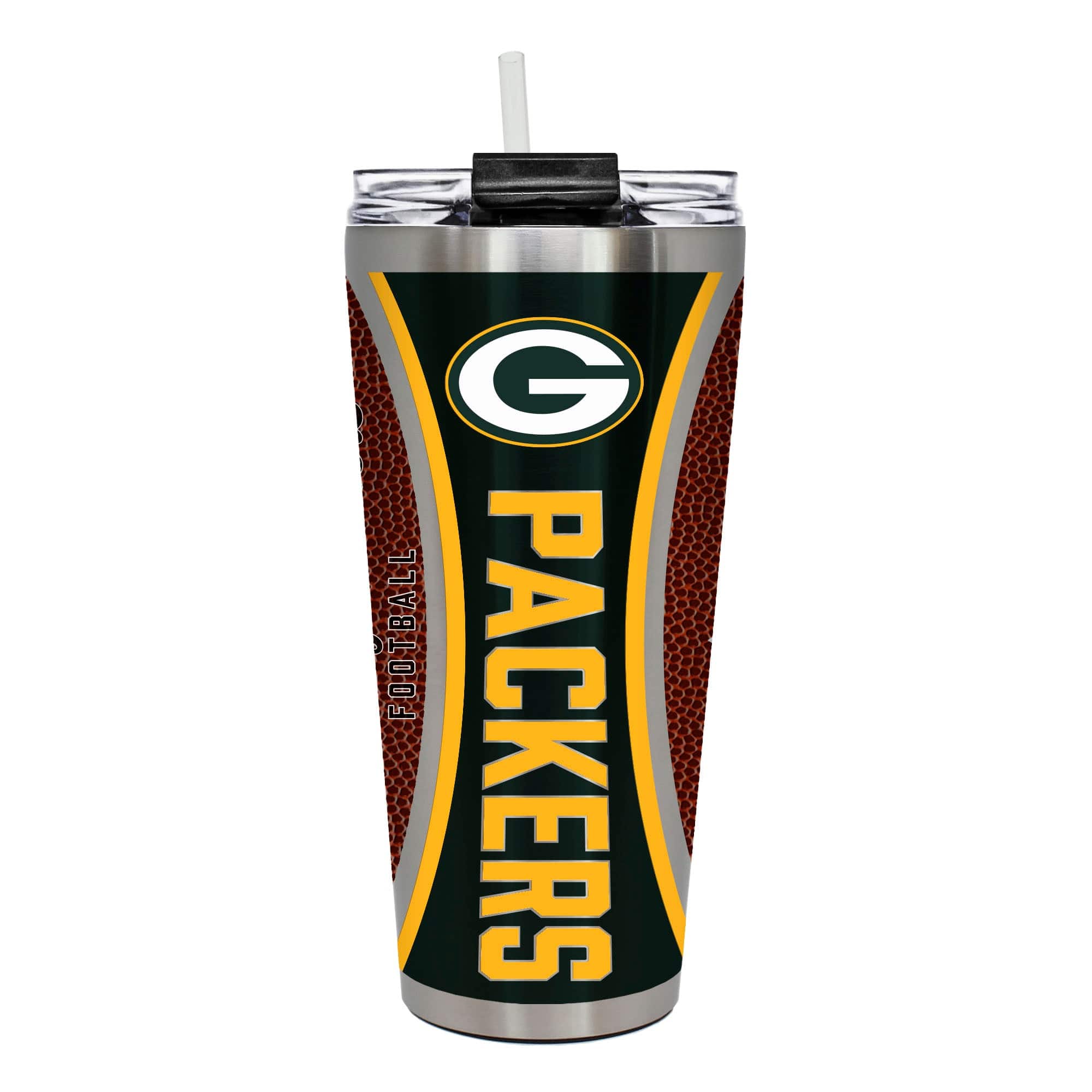 Great American Products - Green Bay Packers 32oz. Big Slim Game Ball Travel Tumbler - Brown price history on PriceWatchPro