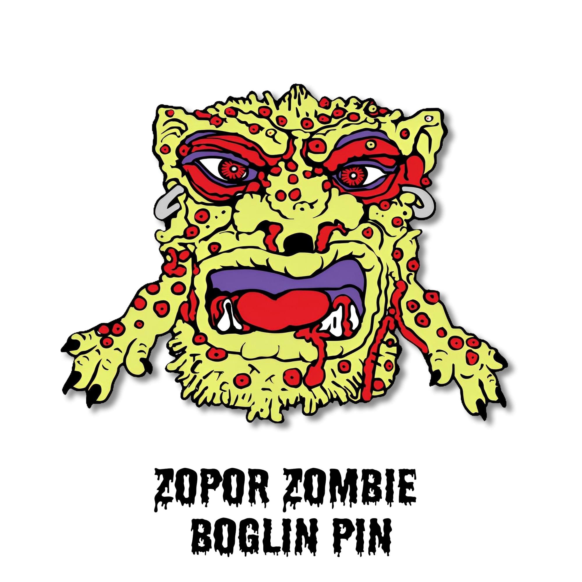 ZOPOR ZOMBIE BOGLIN PIN