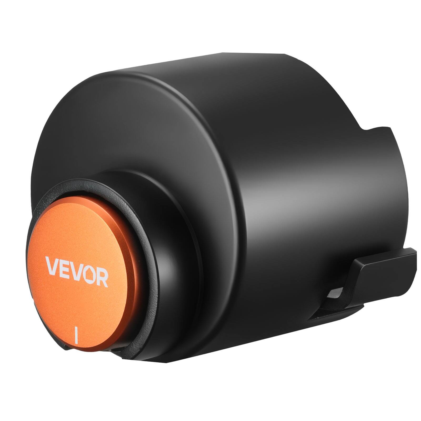 Alt View 5. VEVOR - Trailer Lock, Fits 2 & 2-5/16-Inch Straight Tongue Ball Couplers, Heavy Duty Hitch Lock with 3 Keys Secures - Black.