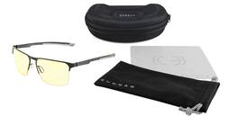 GUNNAR - Echo Pro eSports Performance Level Computer Glasses with Blue Light Reduction, Amber Lenses - Onyx