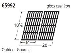 Music City Metals - MCM696599225 GRID, CI, 18.125 X 20