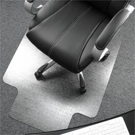 Floortex - Ultimat Polycarbonate Lipped Chair Mat for Carpets over 1/2'' - 48'' x 53'' - Clear