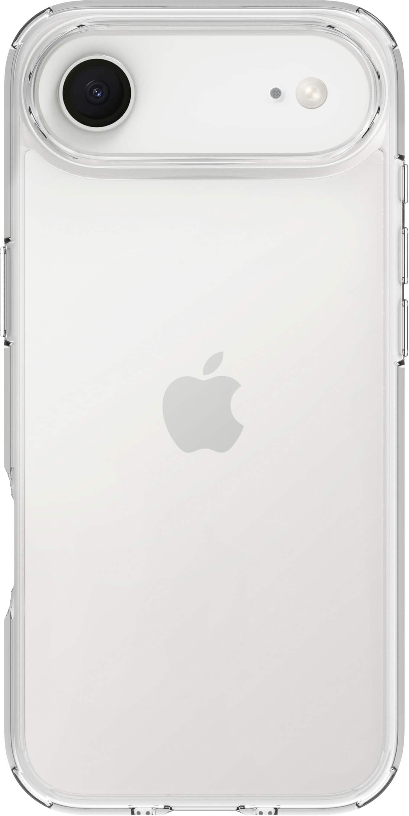 Front. Insignia™ - Hard-Shell Case for Apple iPhone Air - Clear.