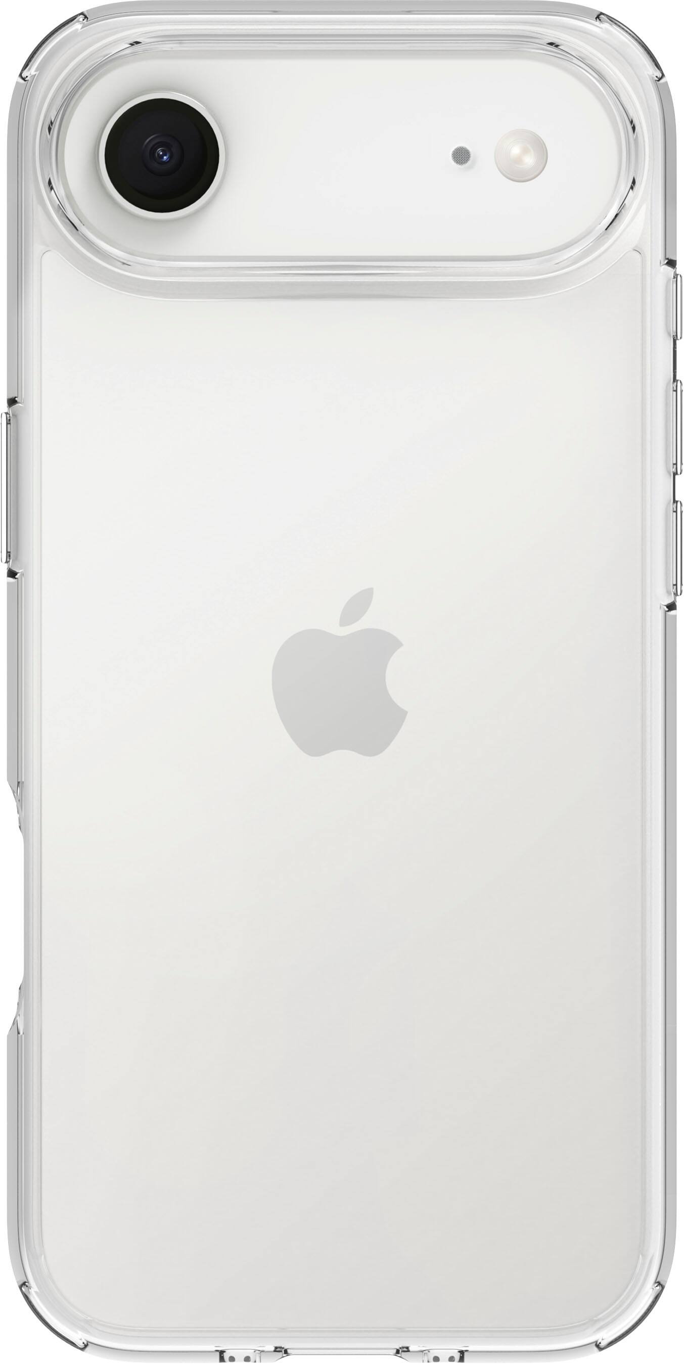 Front. Insignia™ - Hard-Shell Case for Apple iPhone Air - Clear.