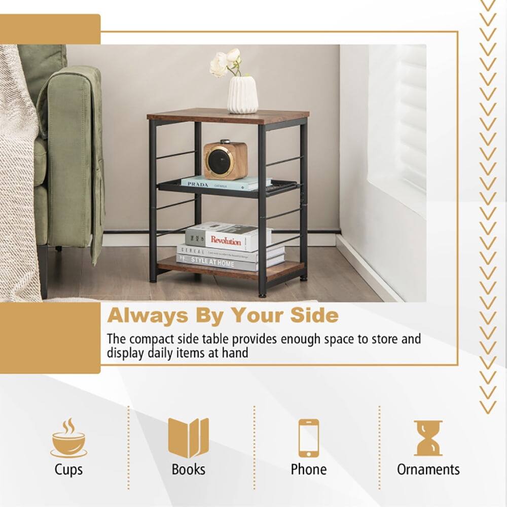 PHADA Revolution BERCAL STYLE AT HOME Always By Your Side

The compact side table provides enough space to store and display daily items at hand: Cups, Books, Phone, Ornaments