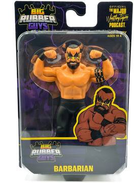 PopMarket - Big Rubber Guys Barbarian figure - Collectibles - Multicolor