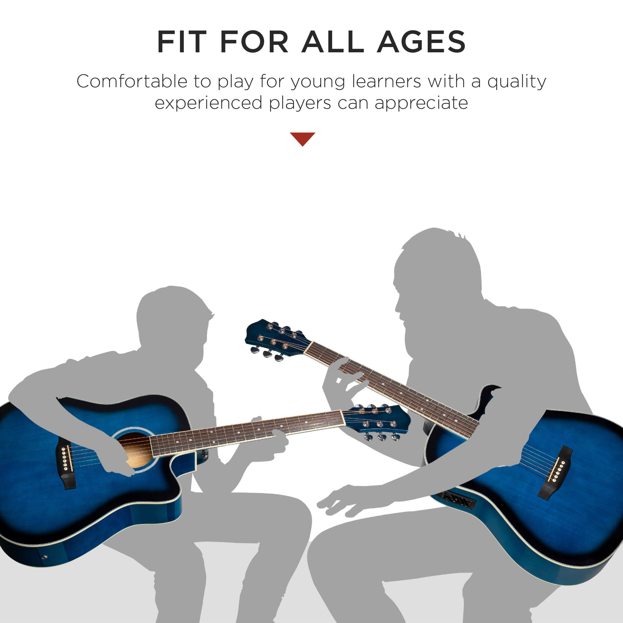 FIT FOR ALL AGES

Comfortable to play for young learners with a quality experienced players can appreciate