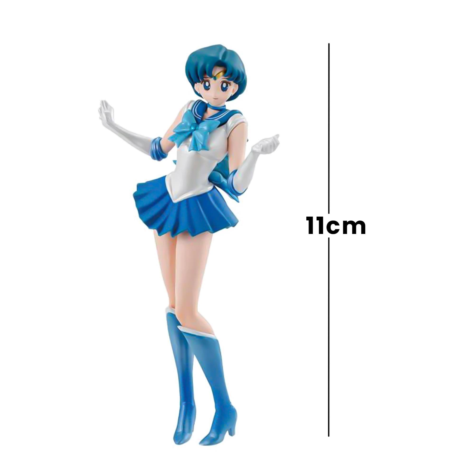 Alt View 2. Banpresto - Sailor Moon Bandai HGIF Figure | Sailor Mercury - Blue.