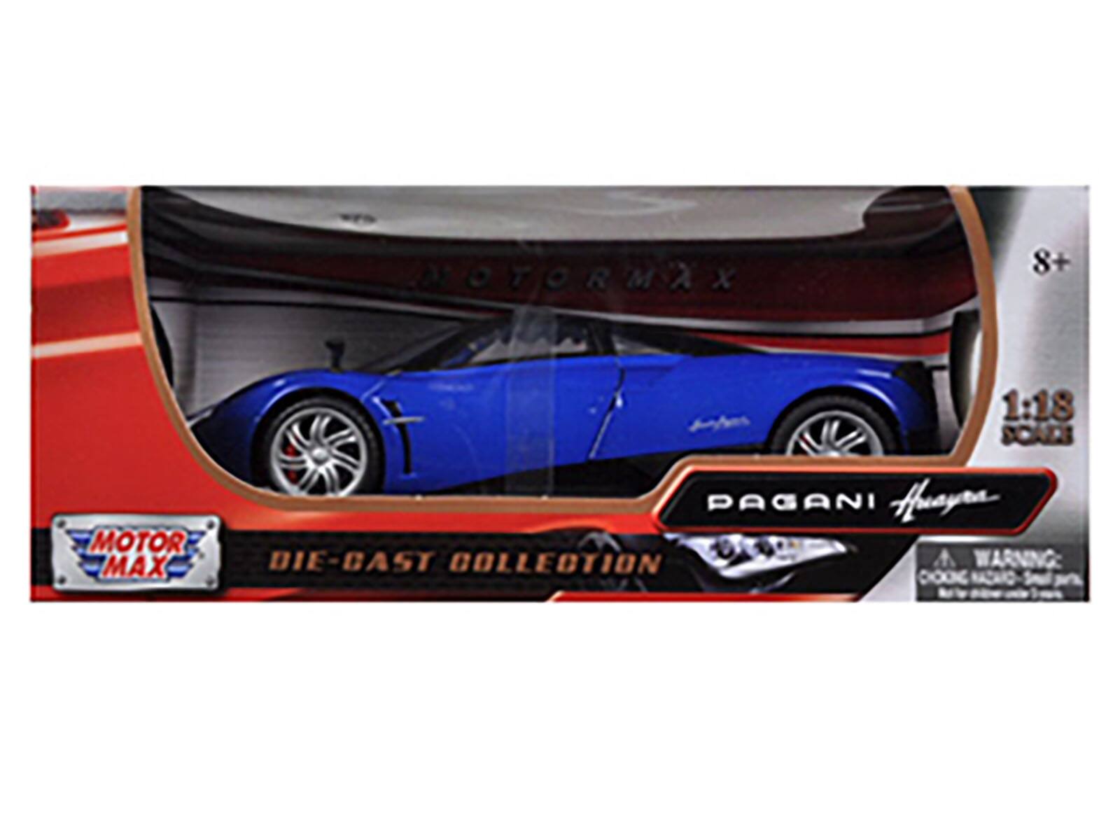 NOTORMAX 8+ MOTOR MAX 1:18 SOCAES PAGANI Huayra DIE-CAST COLLECTION WARNING: CO