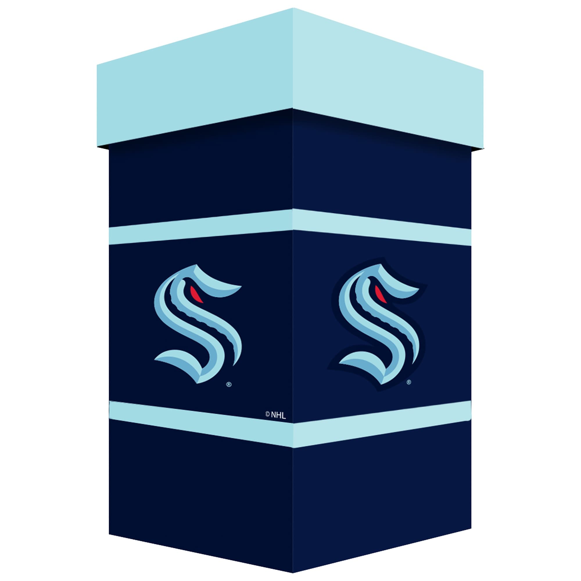 Alt View 2. Evergreen Enterprises - Seattle Kraken 24oz. Ceramic Stein Cup with Gift Box - Multicolor.