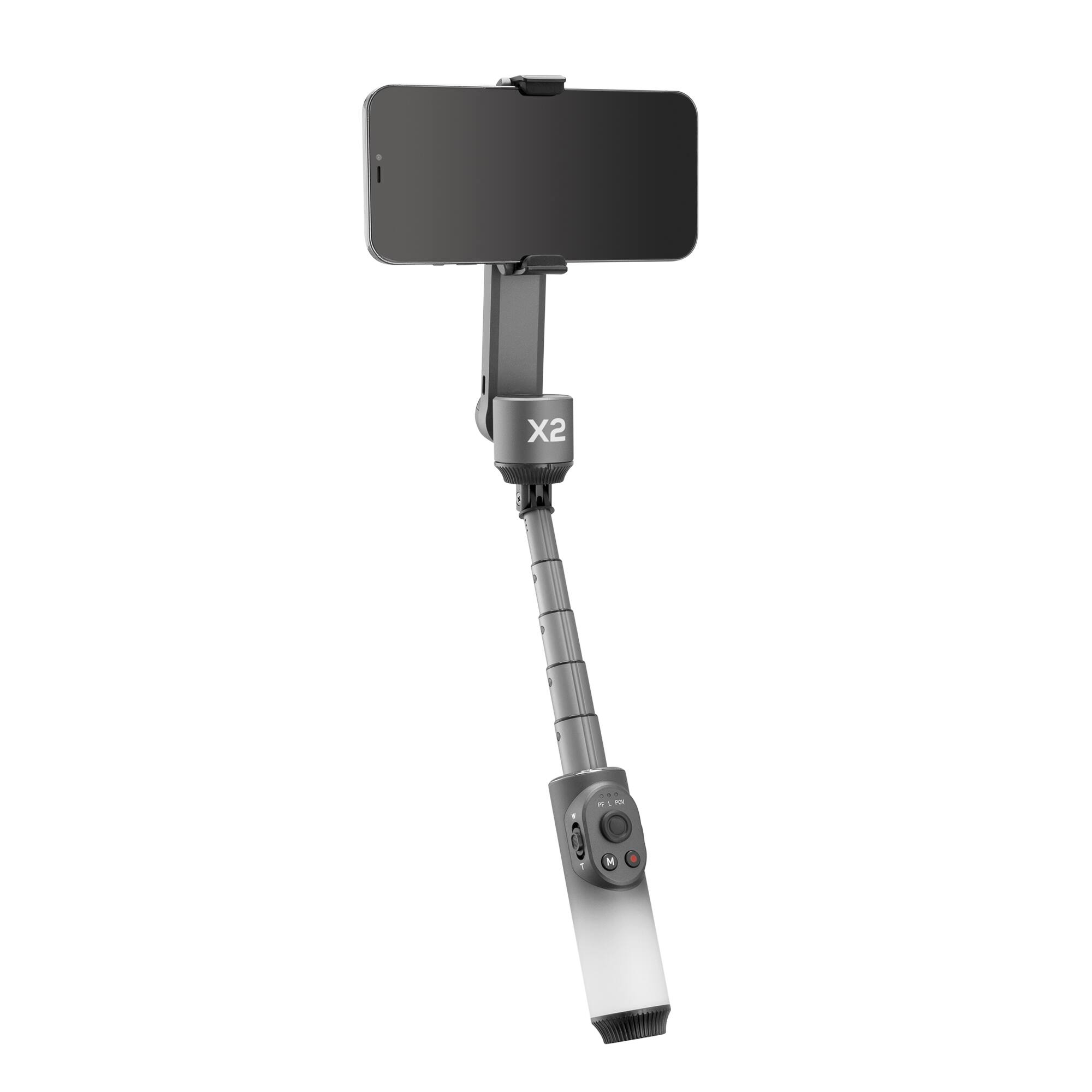 Alt View 13. Zhiyun - SMOOTH X2 2-Axis Smartphone Gimbal w/Extendable Sections.