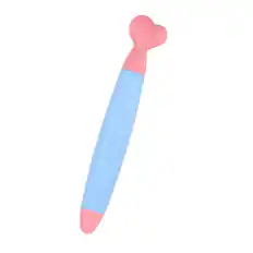 Front. Unique Bargains - Crayon Stylus Pen High Sensitivity Universal Capacitive Pen for Touch Screen Devices, Phone, Tablet, Laptop - Light Blue.