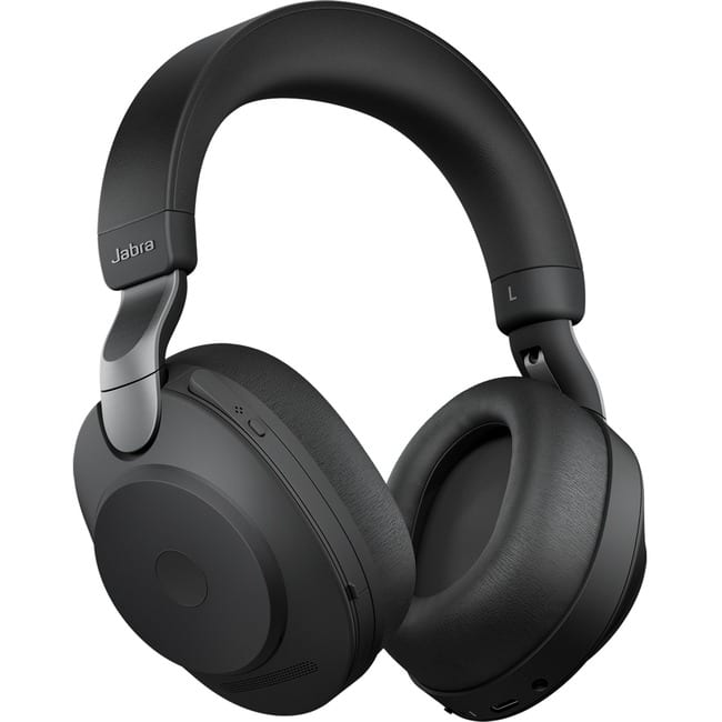 Jabra - Evolve2 85 Headset - Stereo - Wireless - Bluetooth - Over-the-head - Binaural - Supra-aural - Black