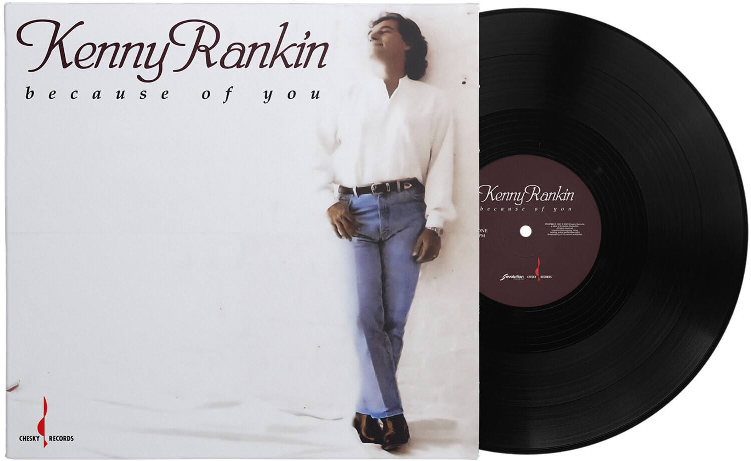 Kenny Rankin  
because of you  

NE PM fovdkton SRESAN RECRS CHESKY RECORDS