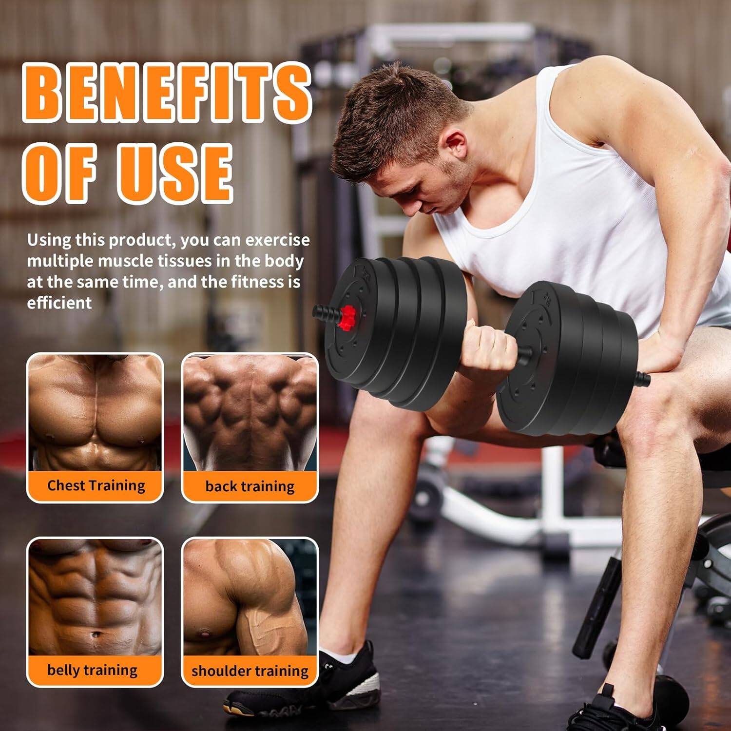 BENEFITS OF USE

Using this product, you can exercise multiple muscle tissues in the body at the same time, and the fitness is efficient

- Chest Training
- Back Training
- Belly Training
- Shoulder Training