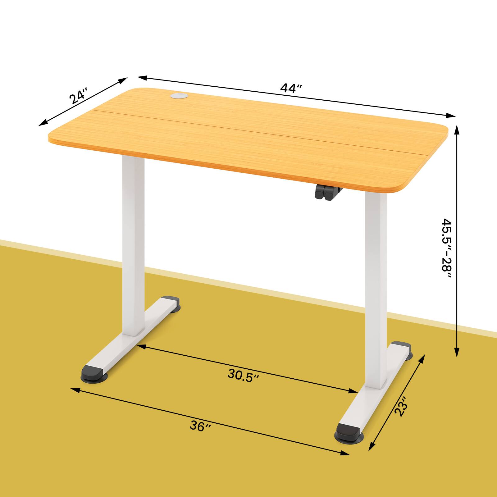 24", 44", 45.5"-28", 30.5", 36", 23"