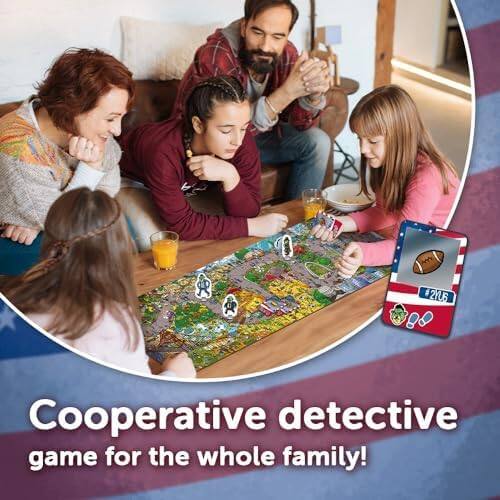 Cooperative detective game for the whole family!