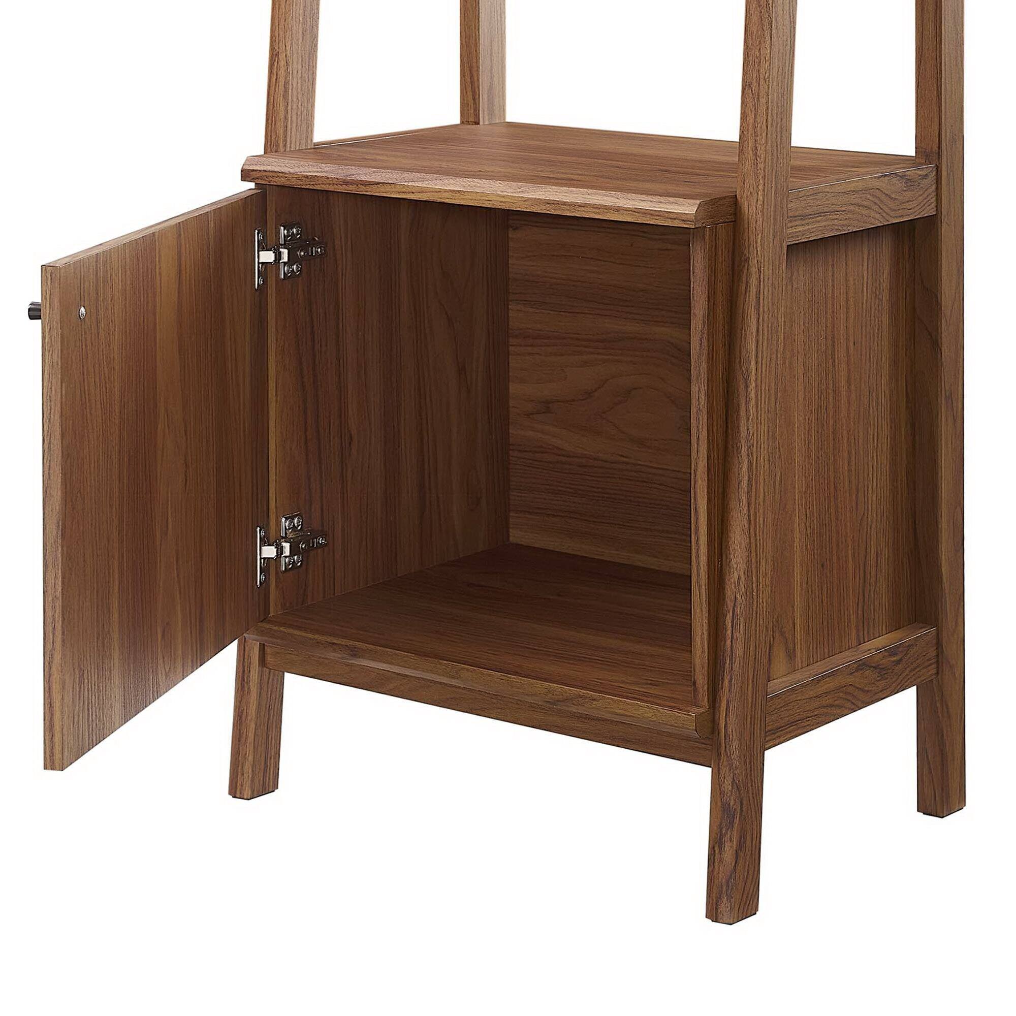 Alt View 3. Modway - Bixby 21" Bookshelf by Modway - Walnut.