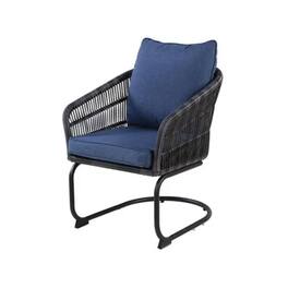 Four Seasons Courtyard - Adelaide Set of 2 C Spring Cushioned Dining Chairs - Blue