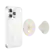 Left. PopSockets - MagSafe PopGrip Universal Magnetic Grip & Stand with Adapter Ring for Cell Phones - Rainbow Glass.
