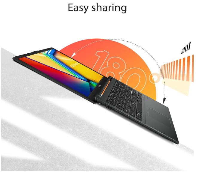 Easy sharing  
180°