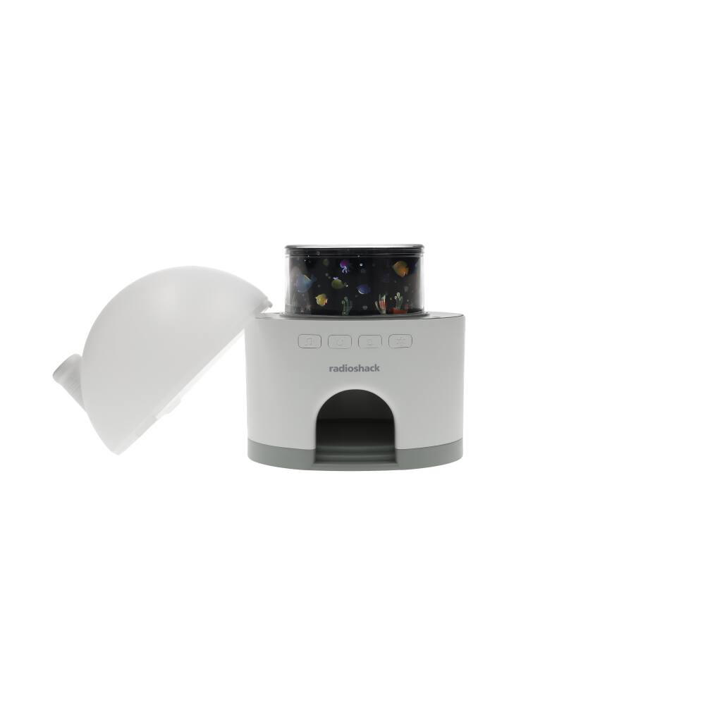 Left. RadioShack - RadioShack Projector Night Light for Kids - White.