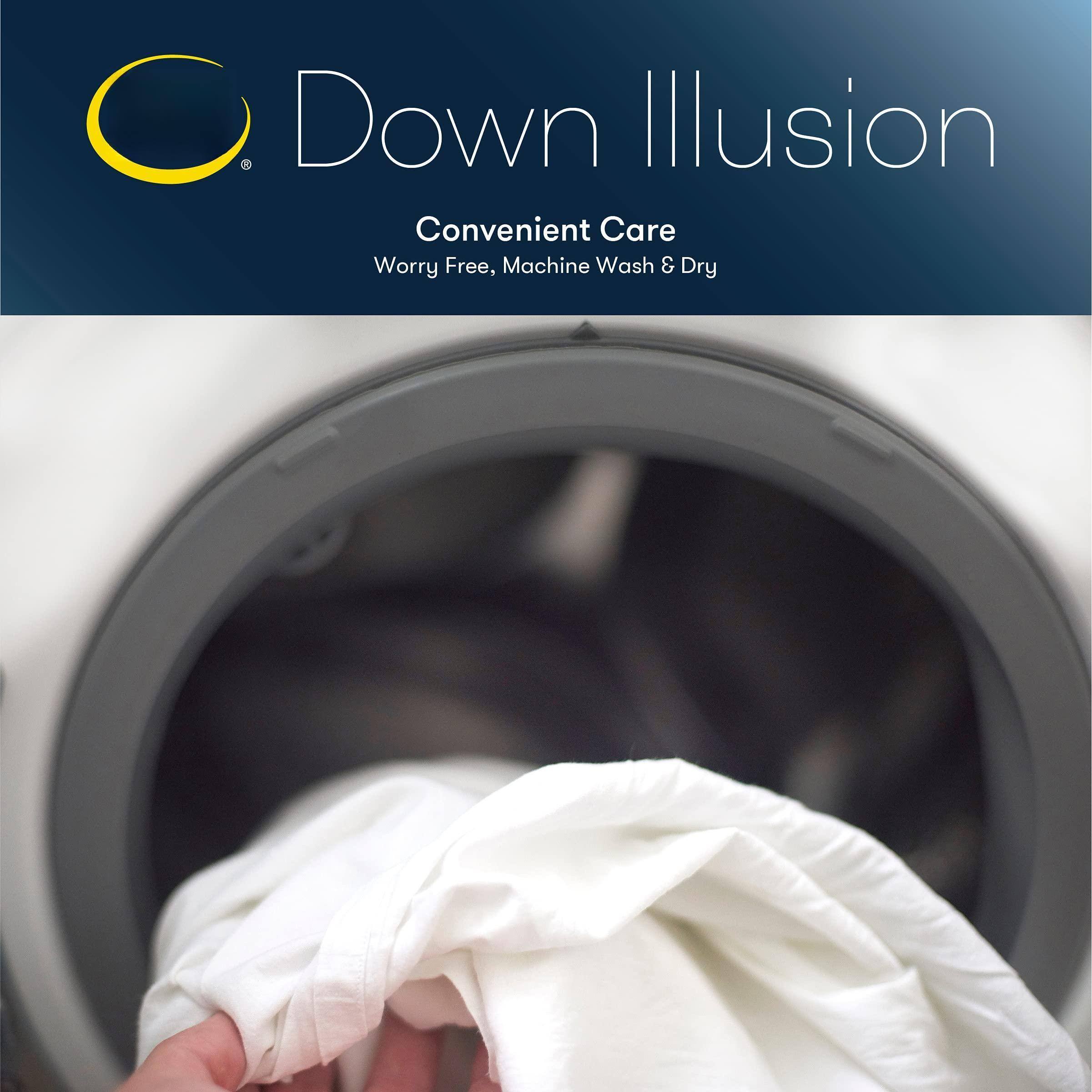 Down Illusion  
Convenient Care  
Worry Free, Machine Wash & Dry