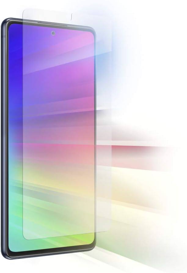 Angle. ZAGG - Zagg Invisible Shield Glass Elite Visionguard+ Advanced Strength With Blue Light Filter for Samsung Galaxy S20 FE 5G UW - Clear.