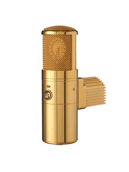 Warm Audio - Large-Diaphragm Tube Condenser Microphone w/ 2 Polar Patterns, External PSU, NOS 6AU6 Tub, Limited Edition, (Gold)