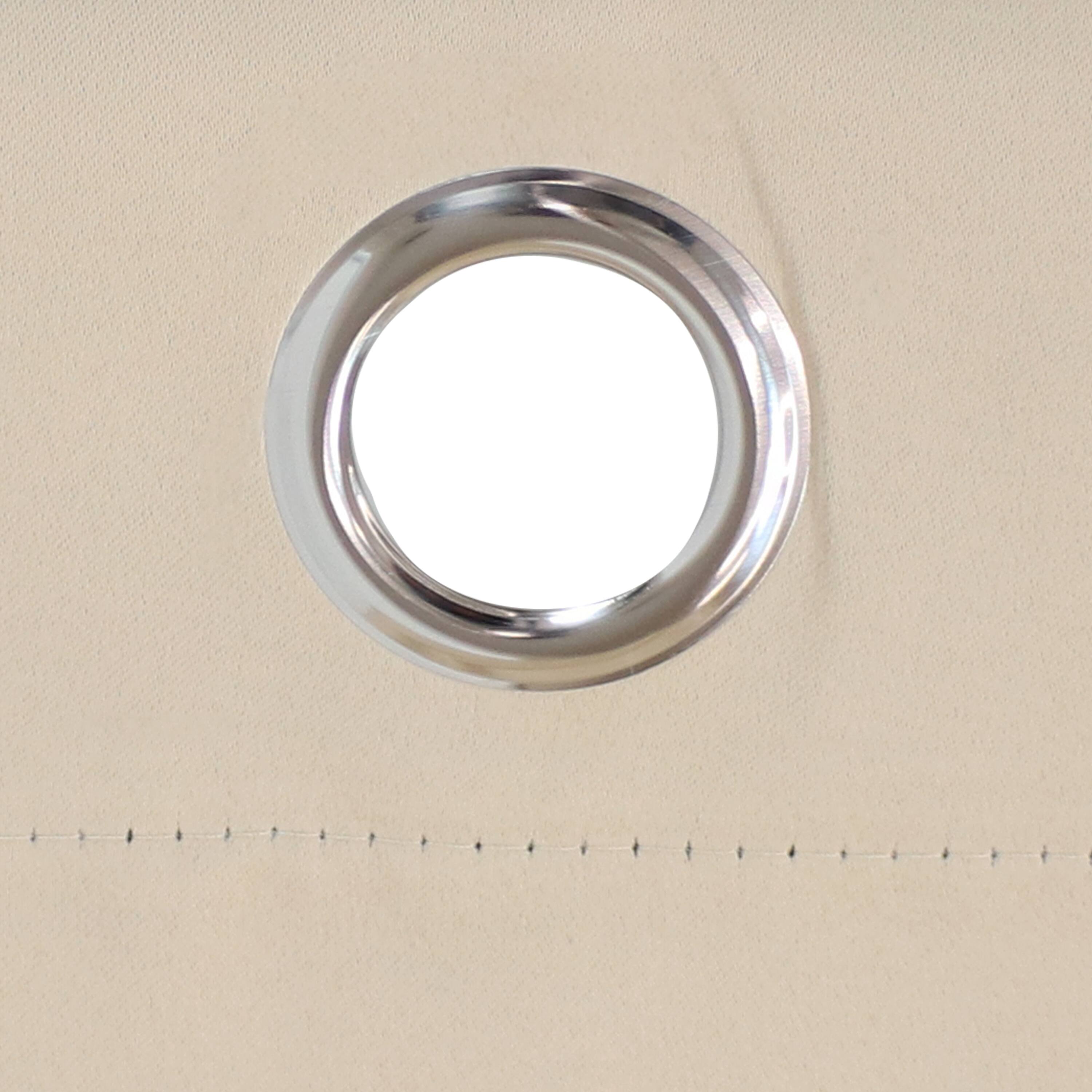 Alt View 10. Sunnydaze - Room Darkening Curtain Panel - 52 in x 120 in - Set of 2 - Beige.