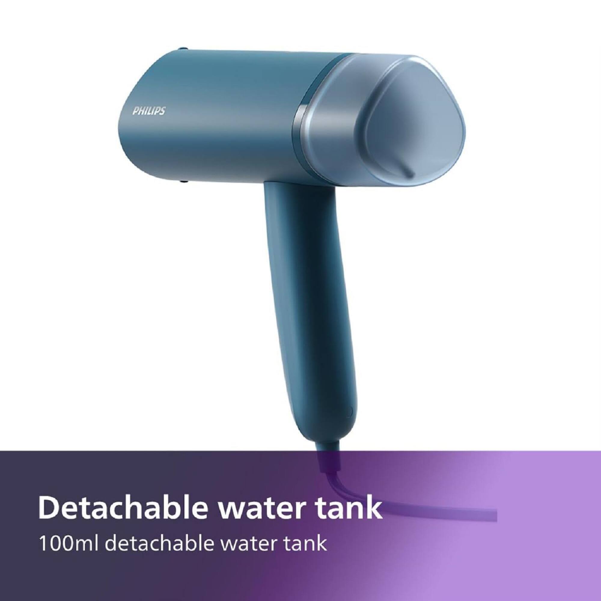 PHILIPS Detachable water tank  
100ml detachable water tank